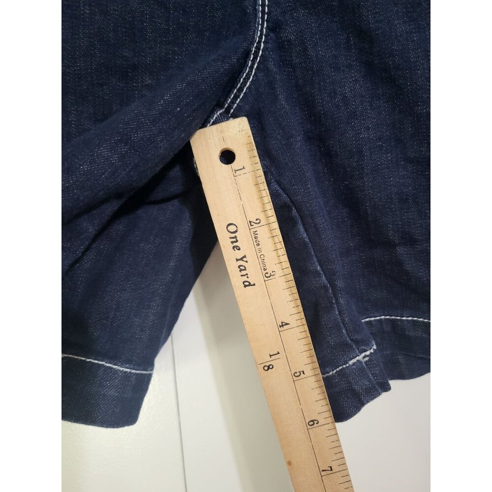 Ralph Lauren Jeans Co Women's SZ 10 Dark Wash Denim Shorts Preppy Classic - Picture 5 of 9